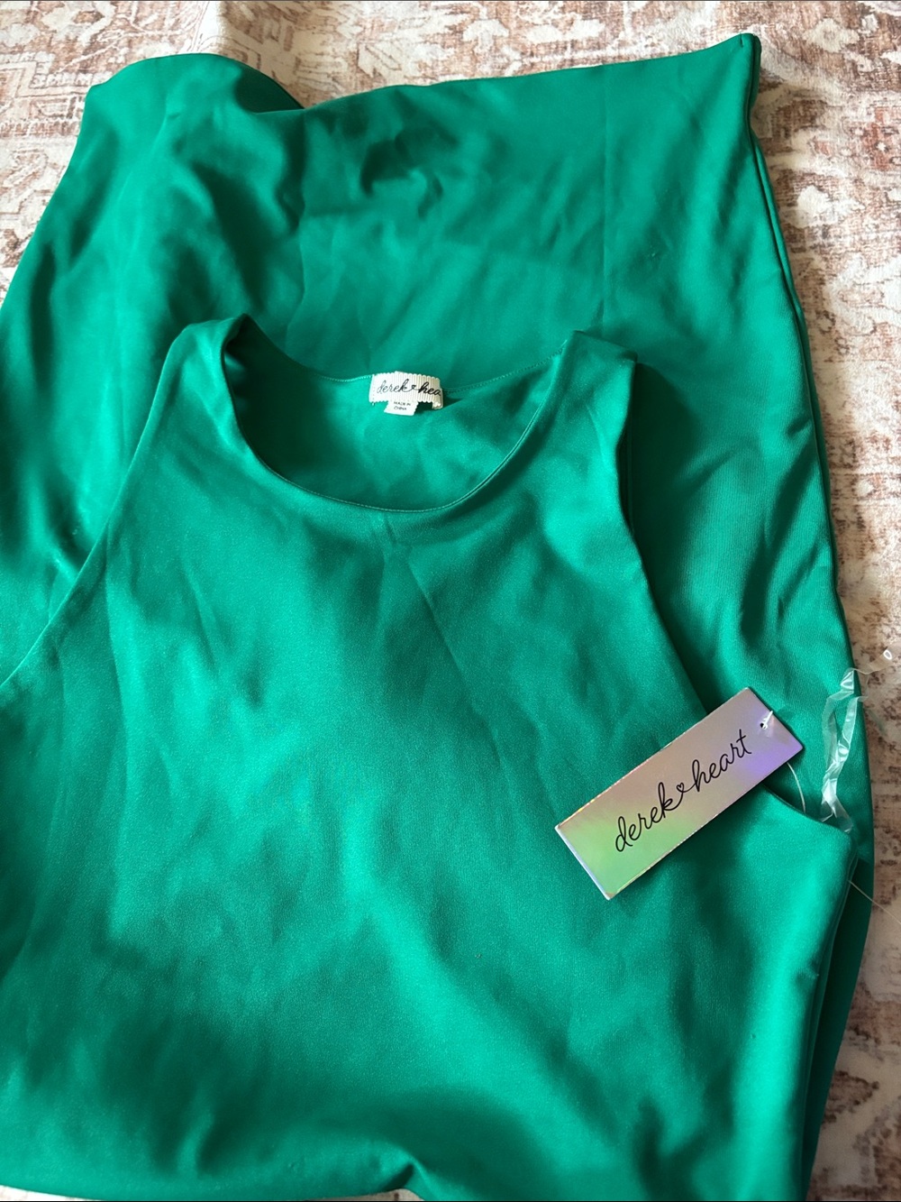 Derek heart bodycon dress size large